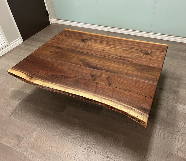 Custom Made Black Walnut Live Edge Tables