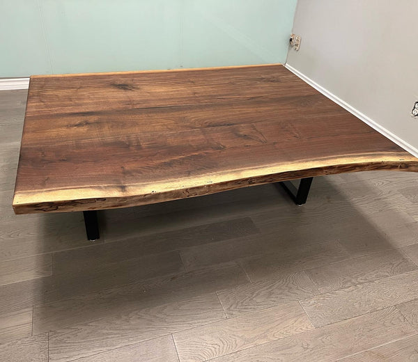 Custom Made Black Walnut Live Edge Tables