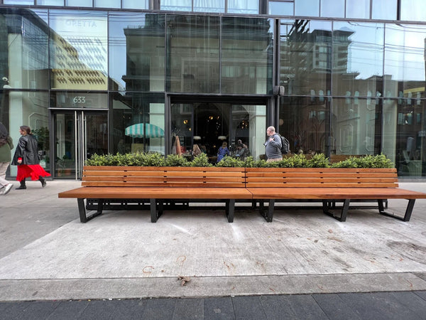 Outdoor Ash Bench