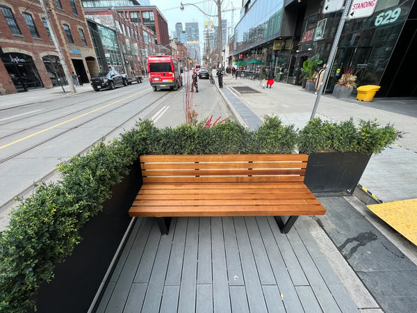 Outdoor Ash Bench