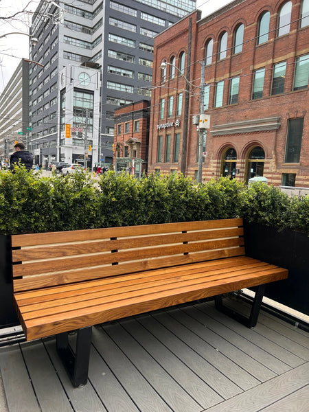 Outdoor Ash Bench