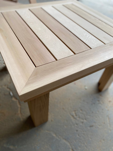 Close Up, Cedar Coffee Table