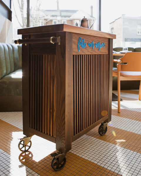 Solid Hardwood Cart