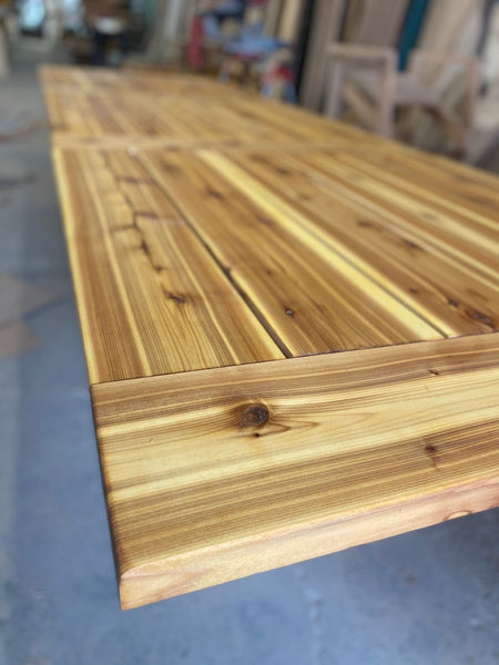 Outdoor Cedar Table Top