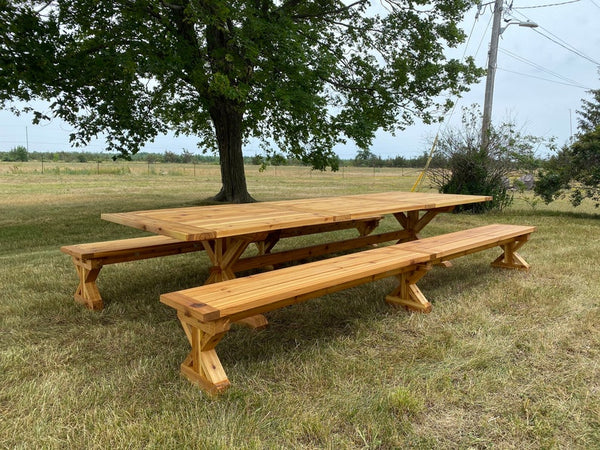 Outdoor Cedar Table