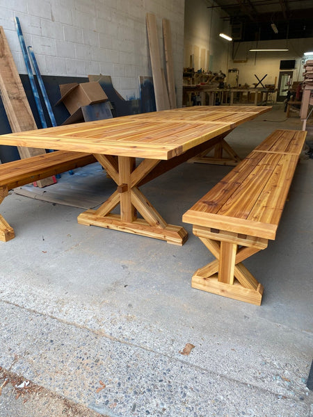 Outdoor Cedar Table
