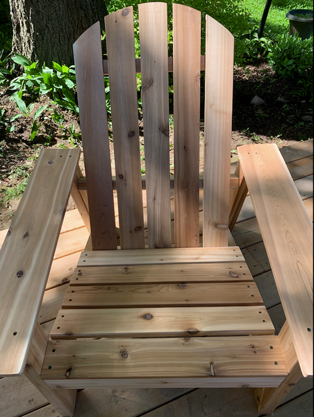 Angled Top View, Cedar Muskoka, Garden Deck