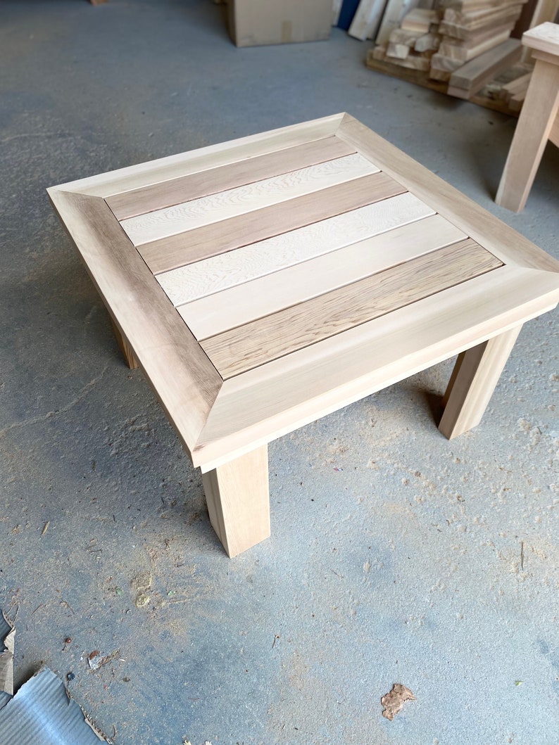 Top View , Cedar Coffee Table