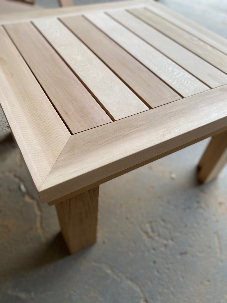 Close Up, Cedar Coffee Table