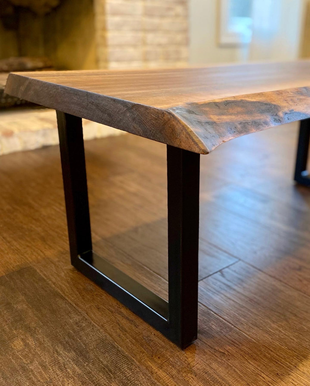 Black Walnut, Live Edge, Coffee Table