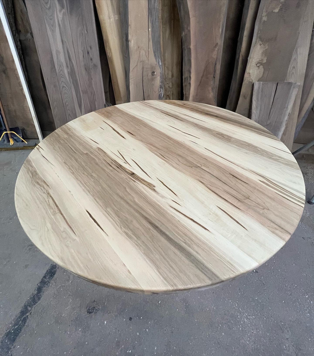 Round & Oval Hardwood Tables