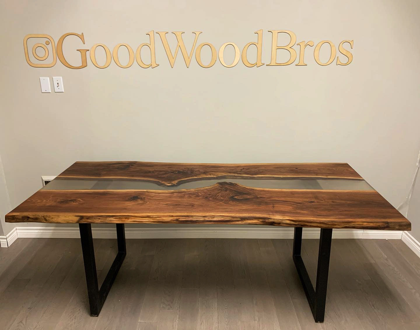 Walnut River Table