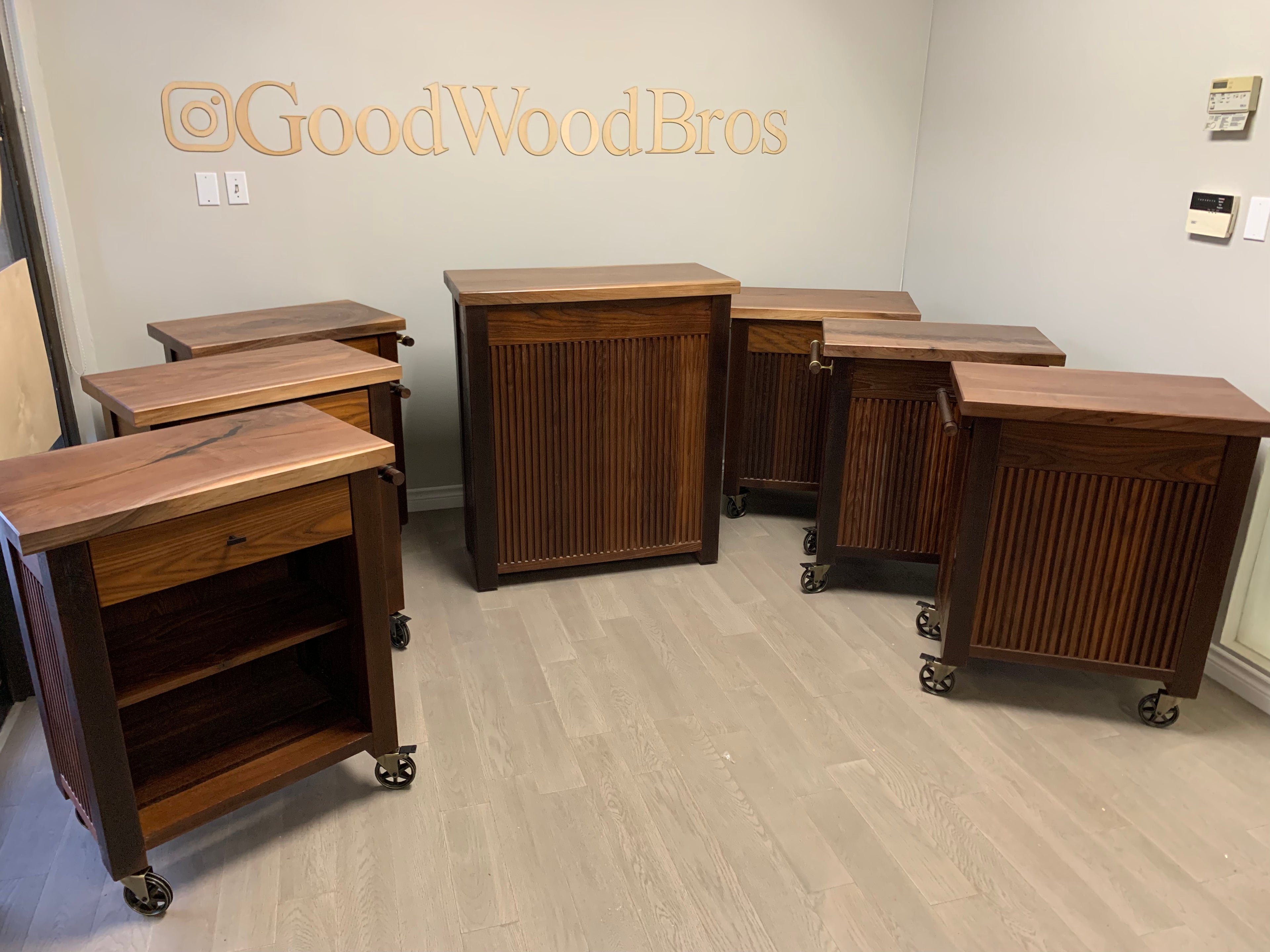 Solid Hardwood Cart