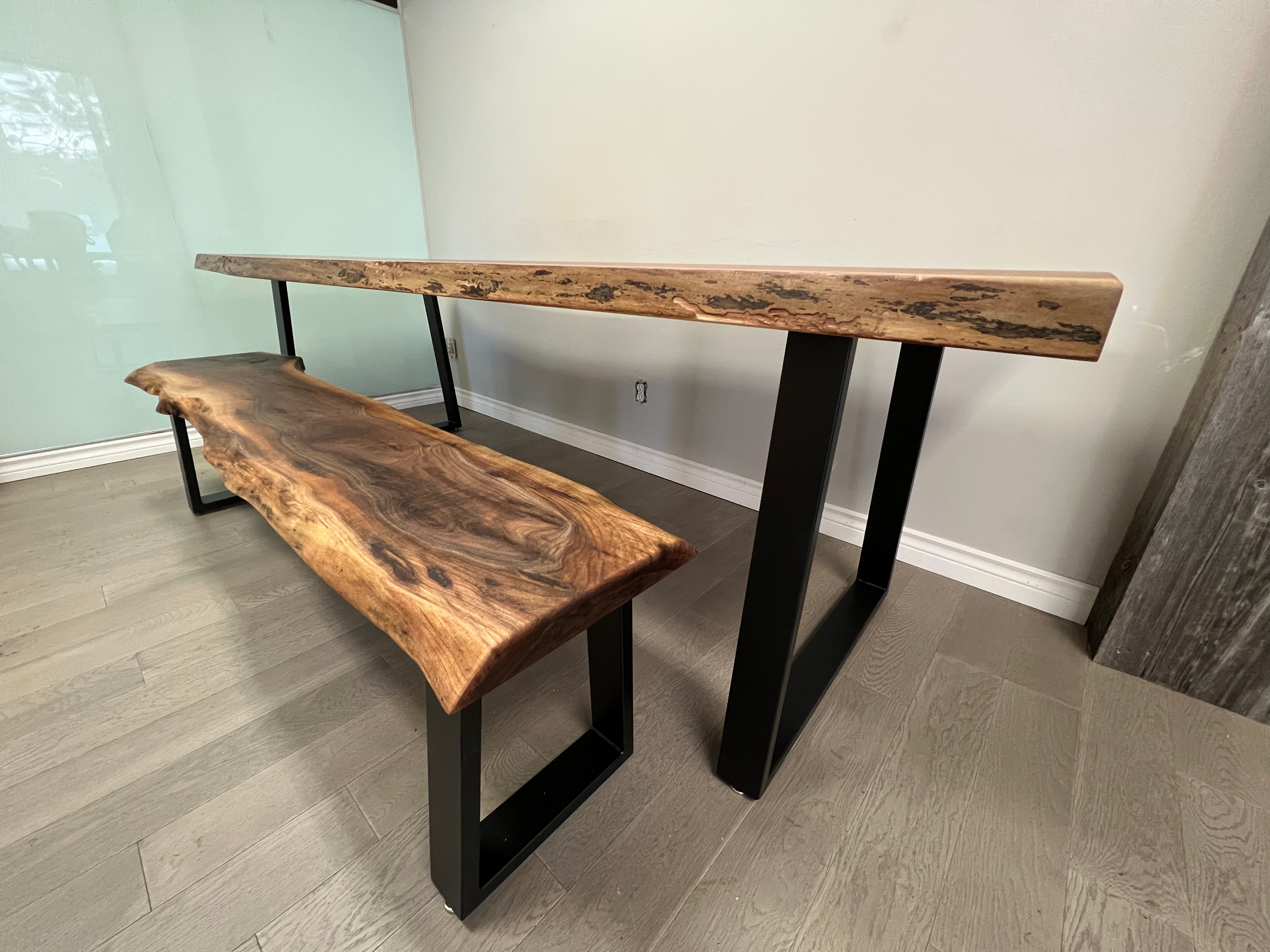 Live Edge Benches
