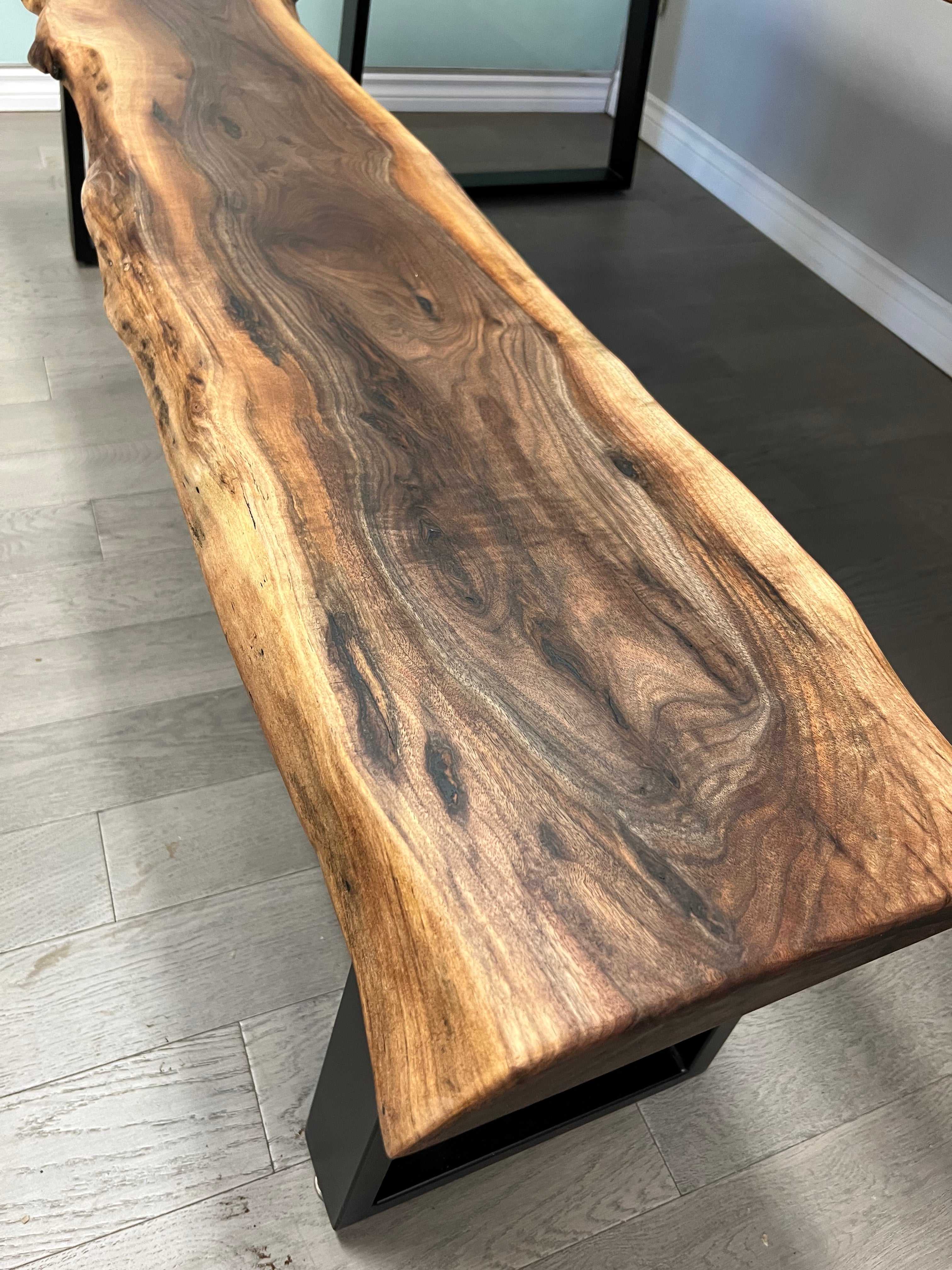 Live Edge Benches