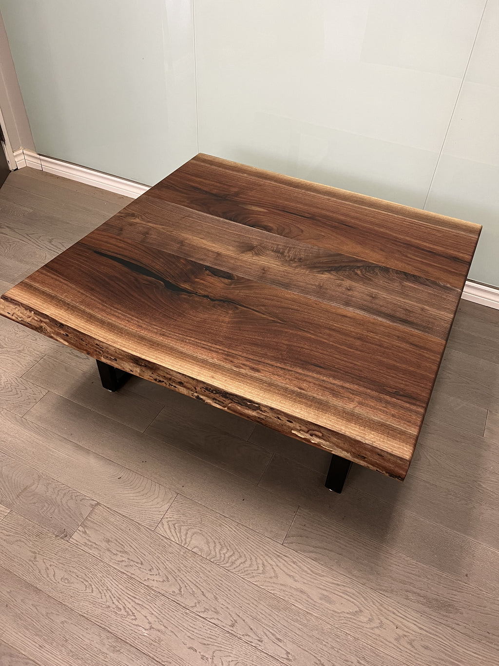 Solid Black Walnut Live Edge Coffee Tables