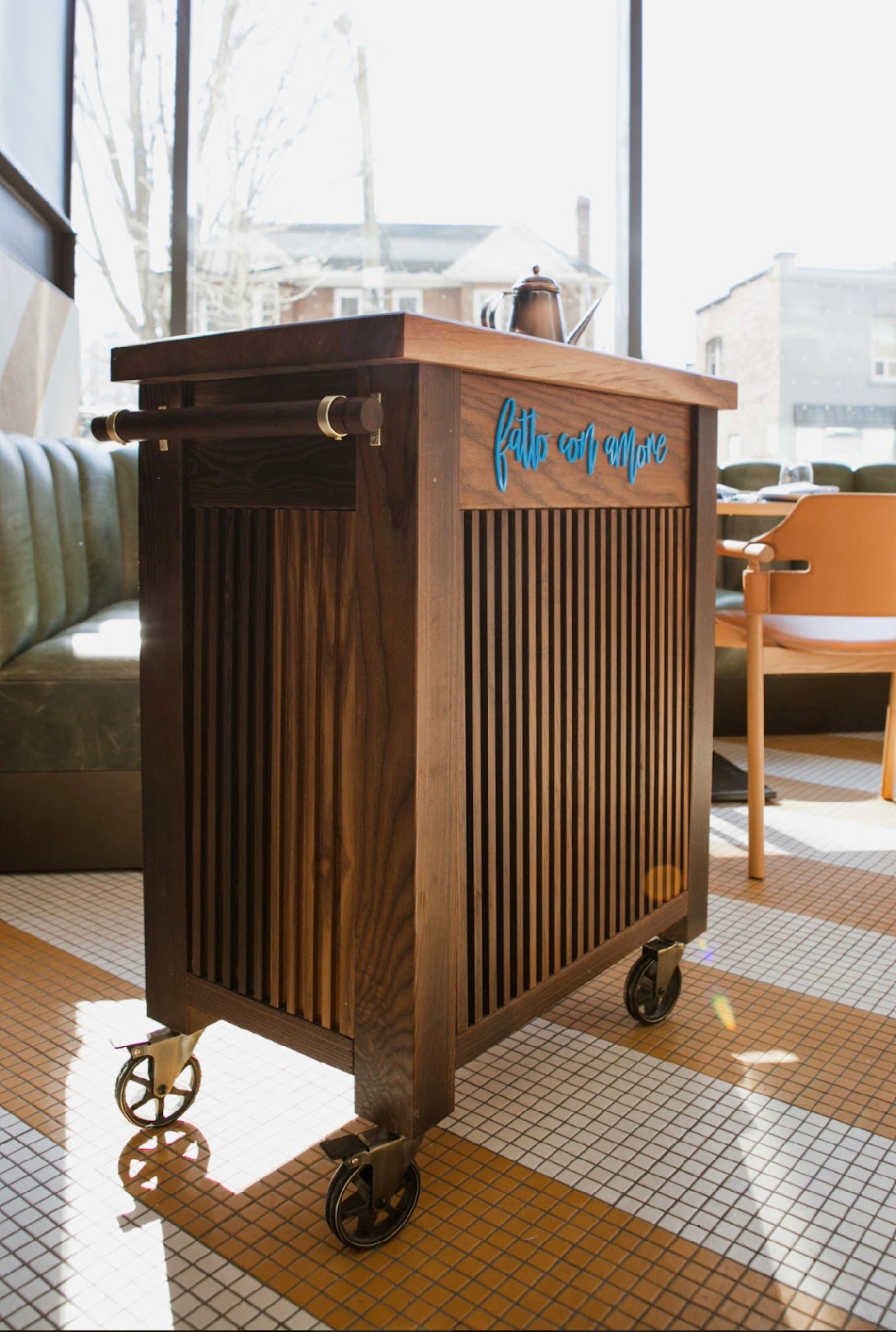 Solid Hardwood Cart