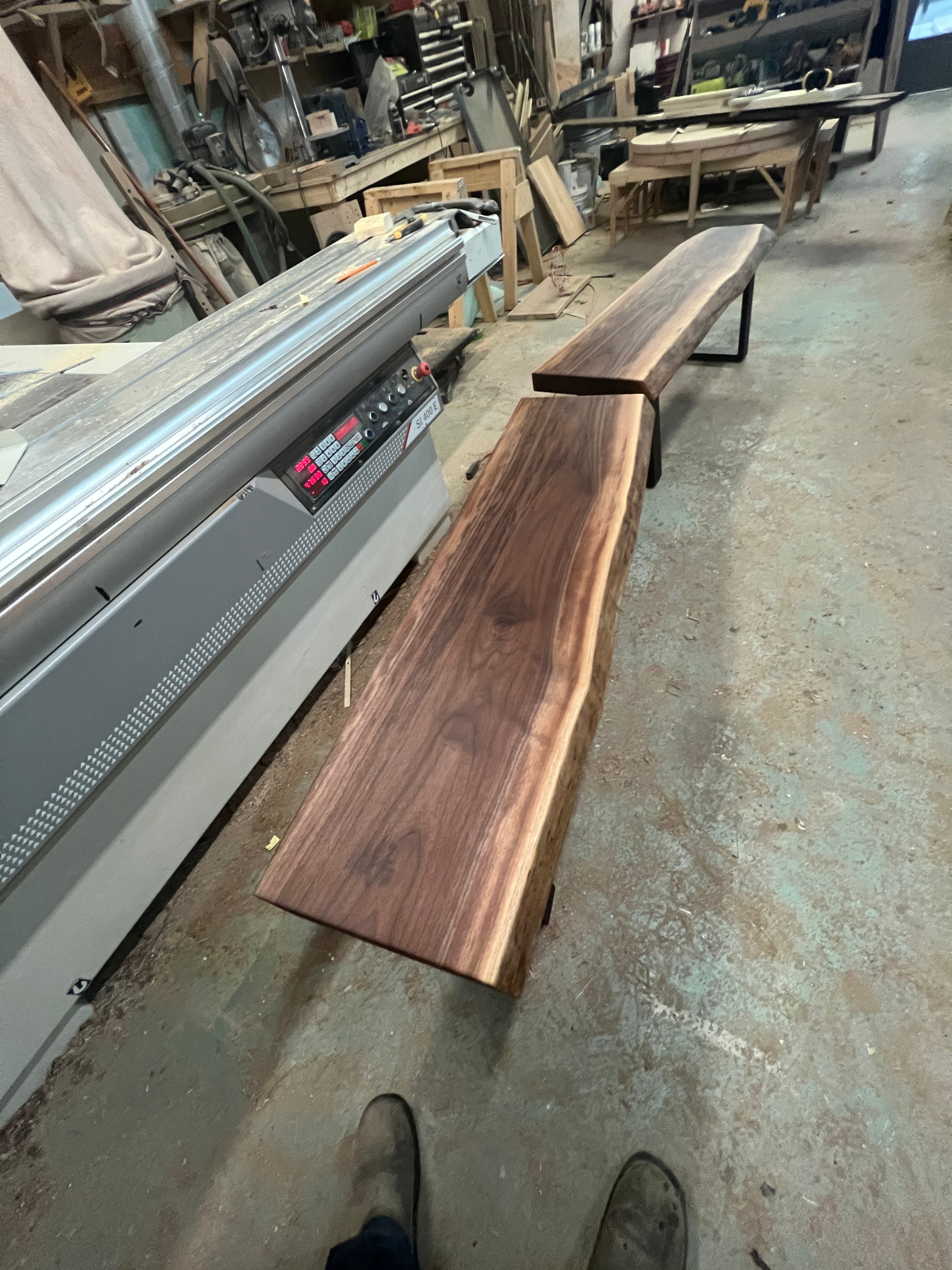 Live Edge Benches