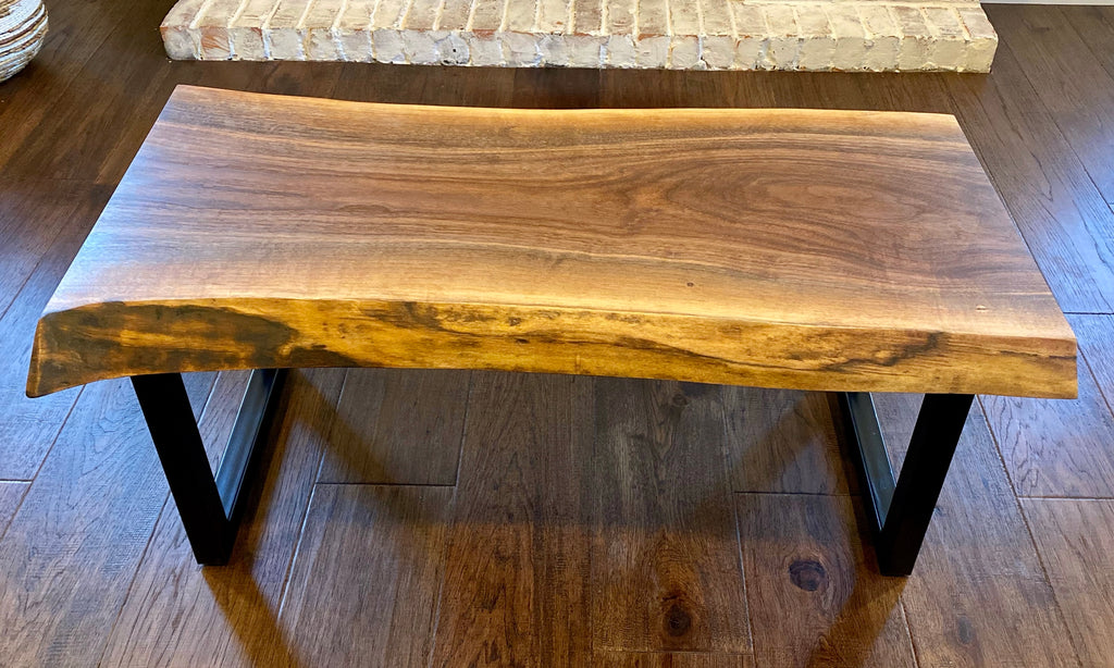 Black Walnut, Live Edge, Coffee Table
