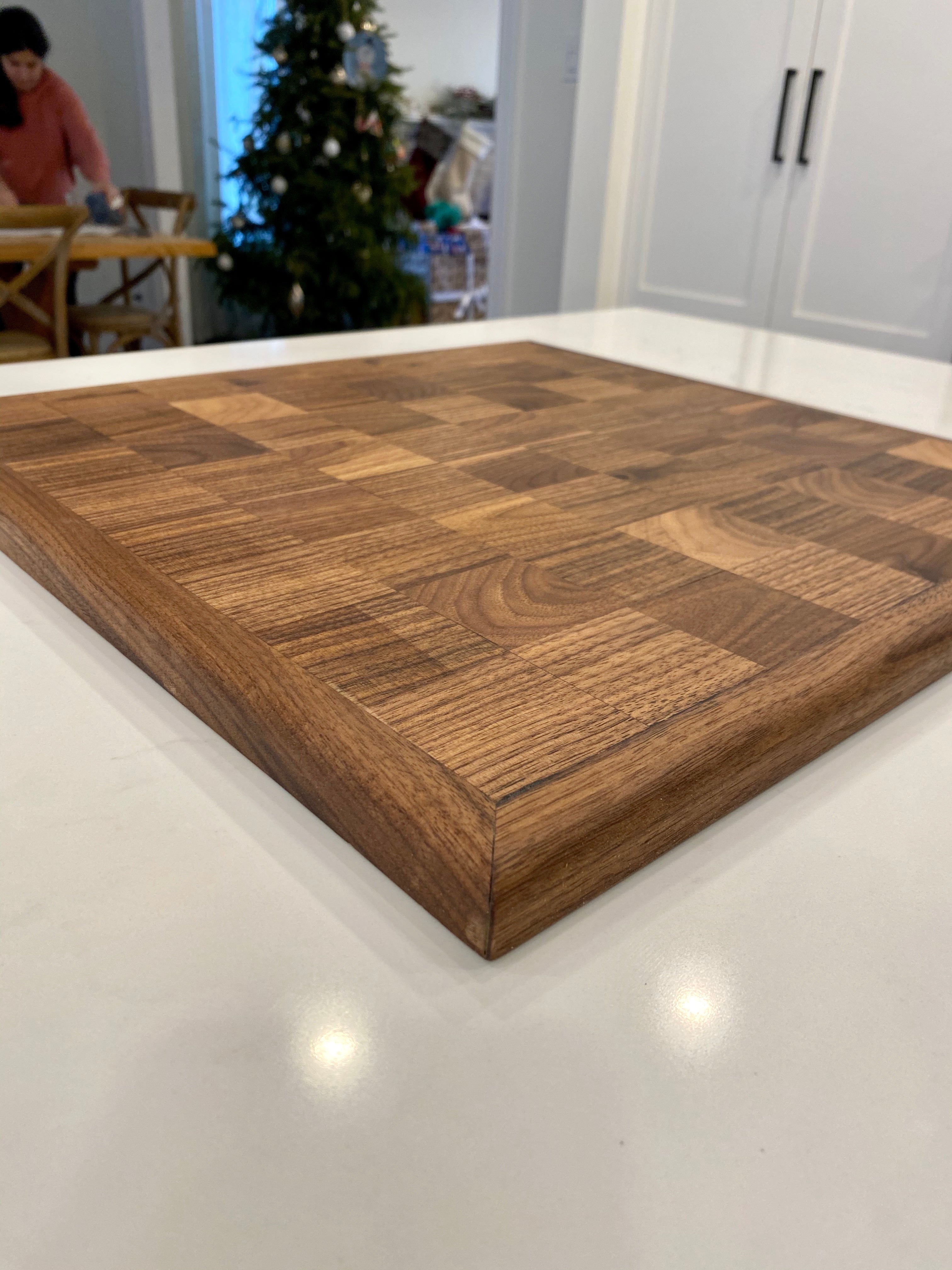 Angled side View, Chess Board, No Pieces
