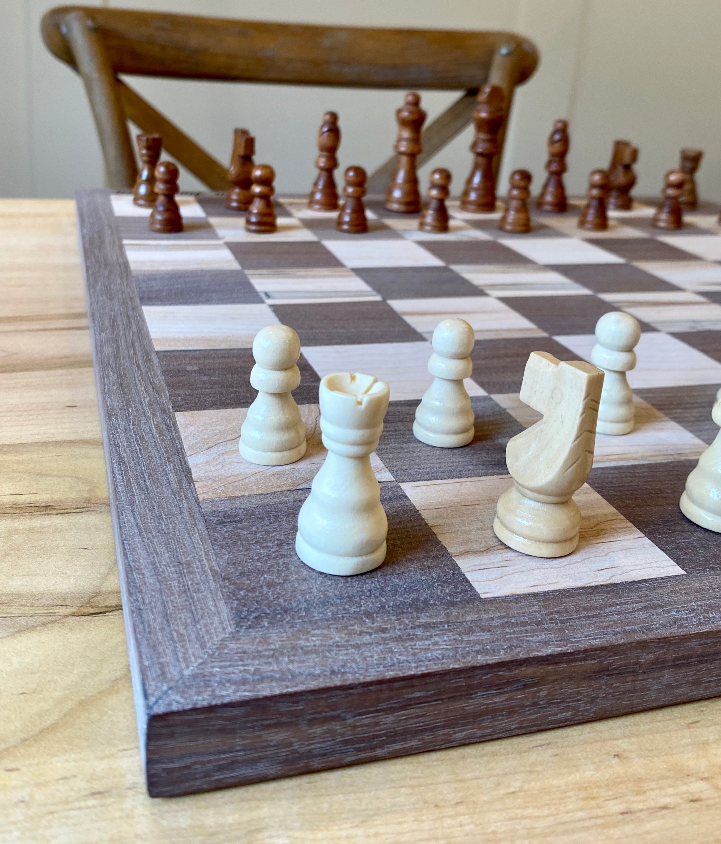 Close Up View, Chess Board