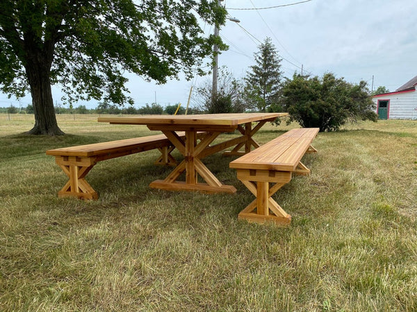 Outdoor Cedar Table 