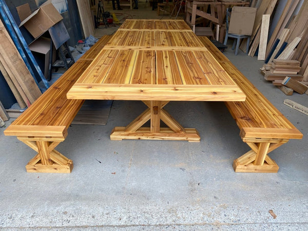 Outdoor Cedar Table