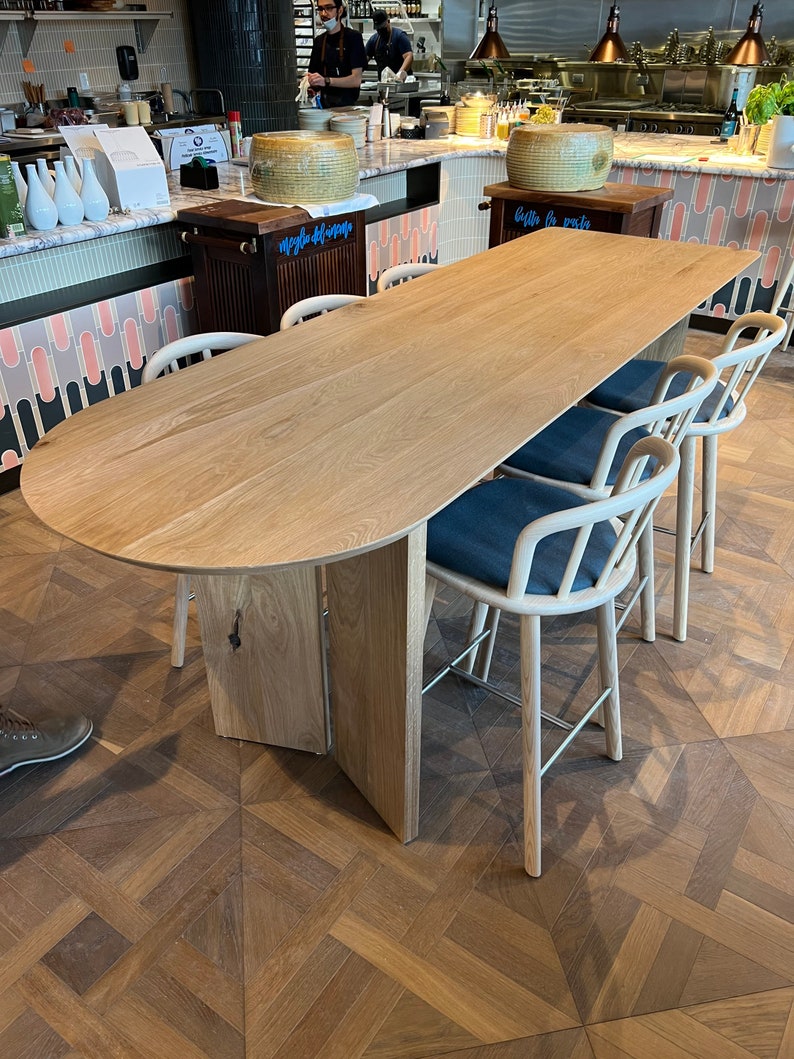 White Oak Dining Table