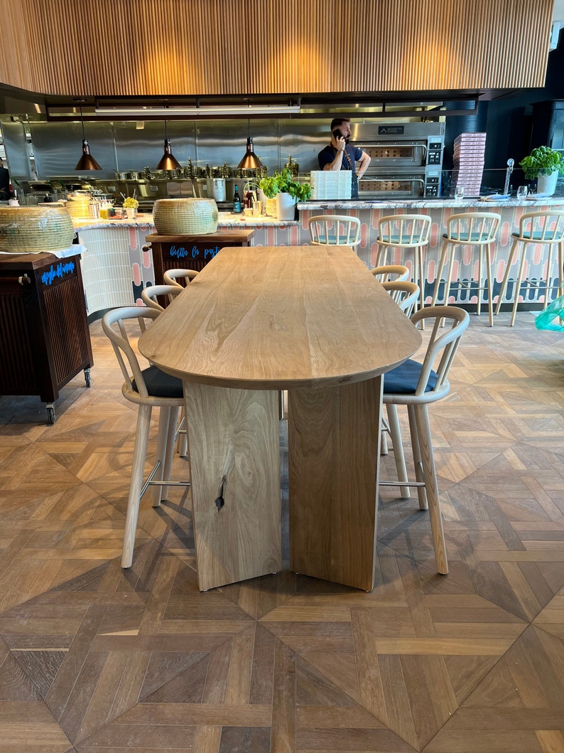 White Oak Dining Table