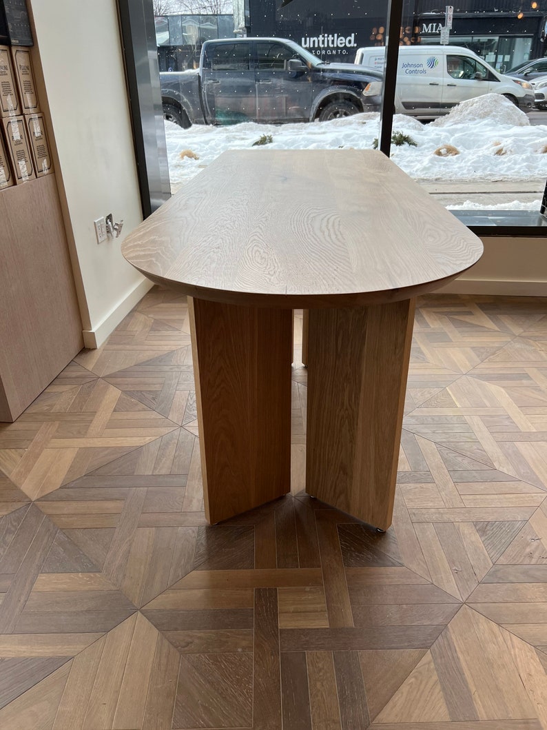 White Oak Dining Table