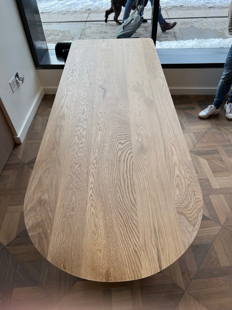 White Oak Dining Table