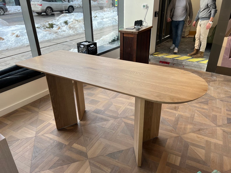 White Oak Dining Table