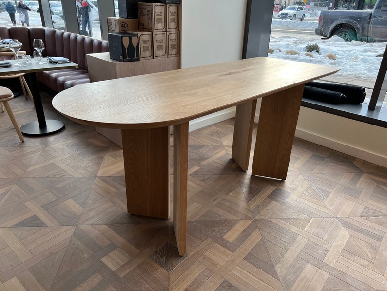 White Oak Dining Table