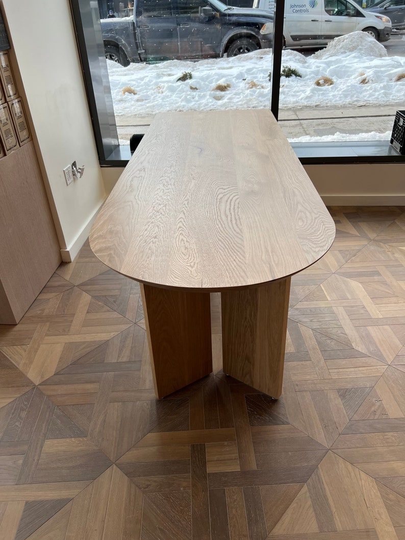 White Oak Dining Table