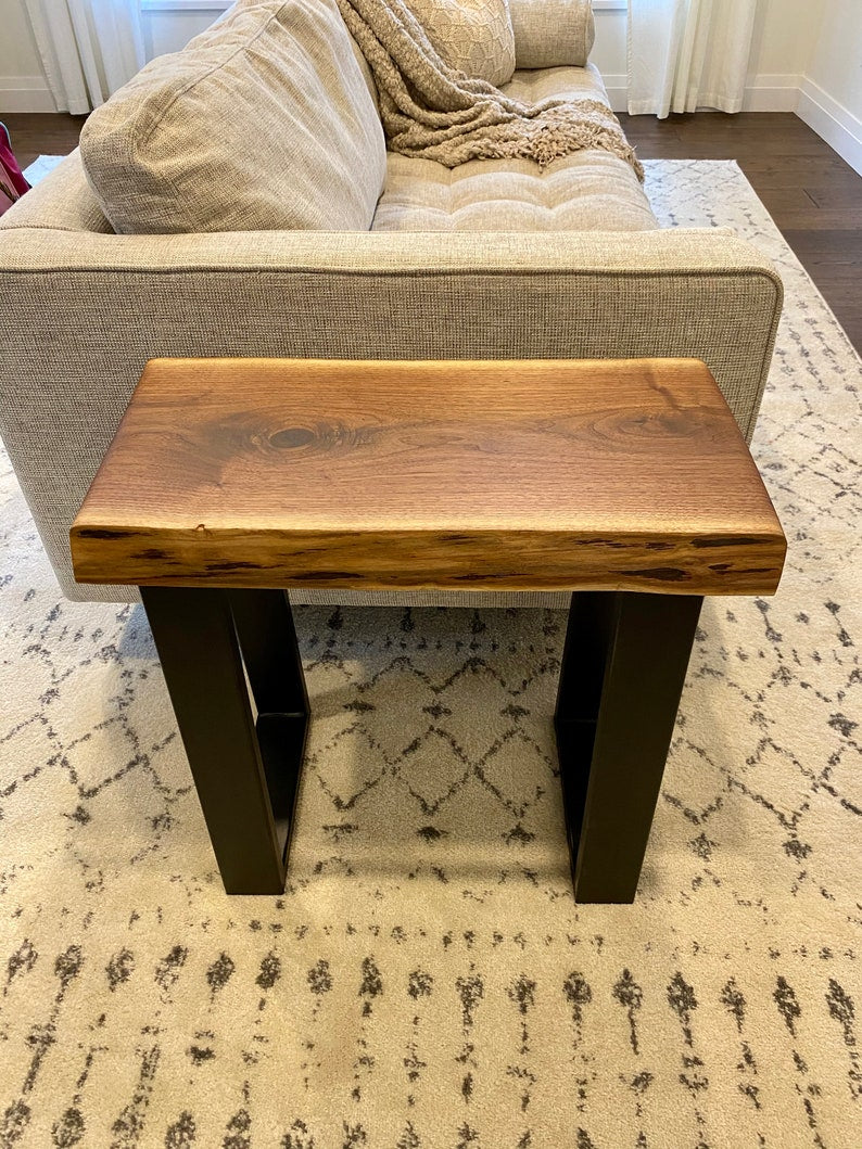 Black Walnut Live Edge Side/End Table