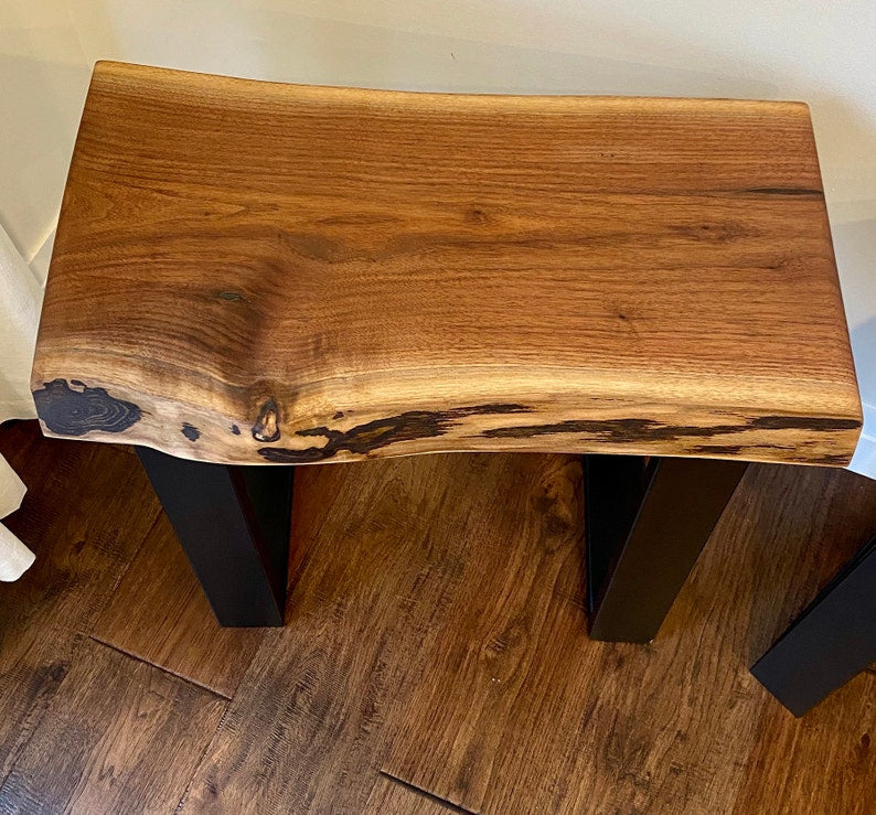 Black Walnut Live Edge Side/End Table