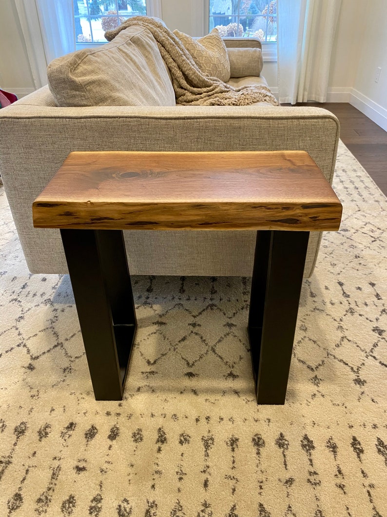 Black Walnut Live Edge Side/End Table