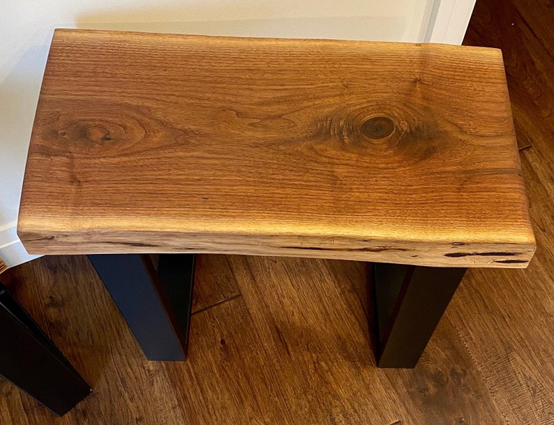 Black Walnut Live Edge Side/End Table