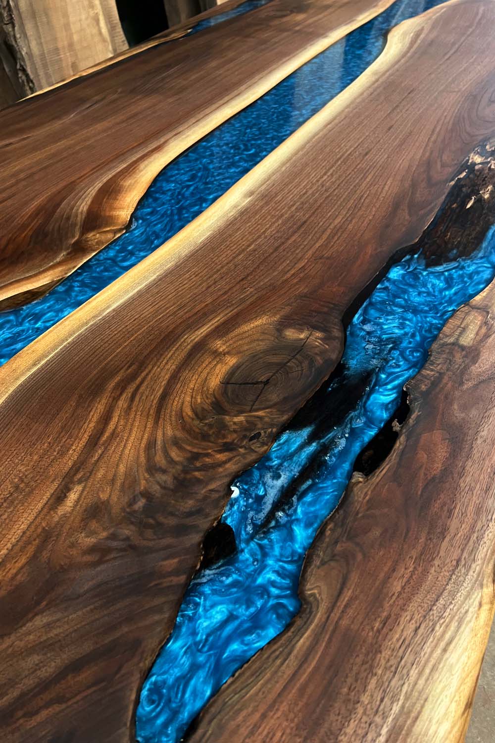 Walnut River Table