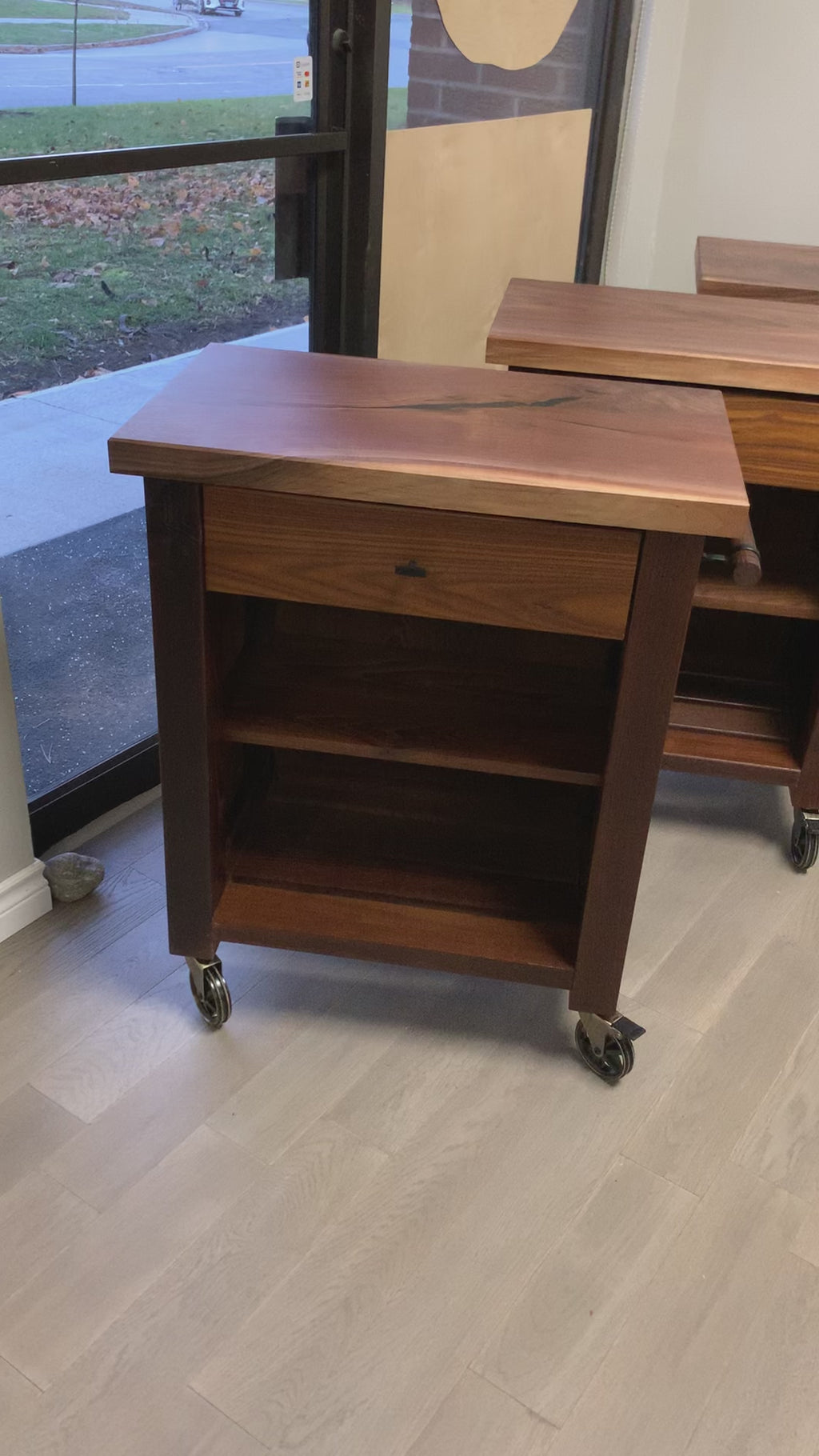 Solid Hardwood Cart