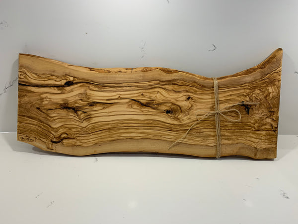 Italian Olive Wood Charcuterie Board, Long