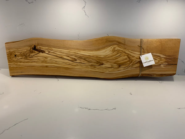 Italian Olive Wood Charcuterie Board, Long